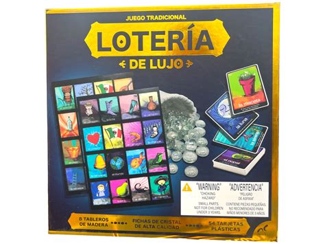 Loteria De Lujo Board Game (Restock Will Ship Out on 08/25/23 .